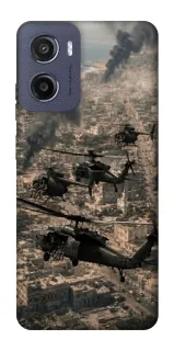 Чохол на Motorola Moto E15 Black hawk фото 1 з 1
