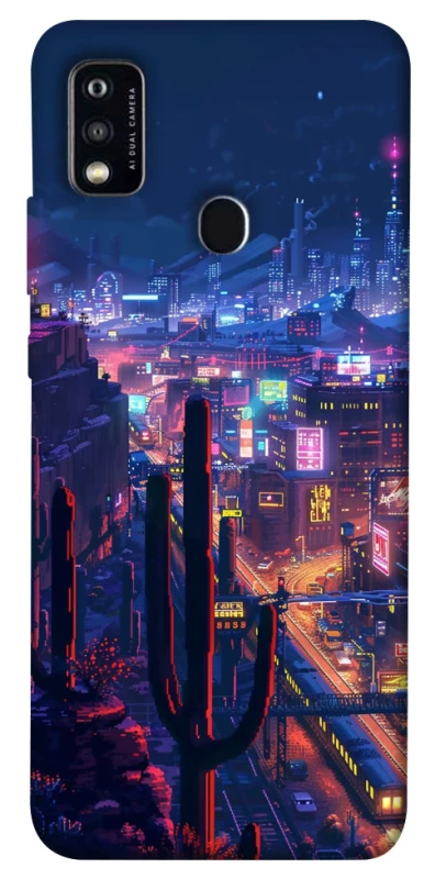 Чехол на ZTE Blade A51 Night city фото 1 из 1