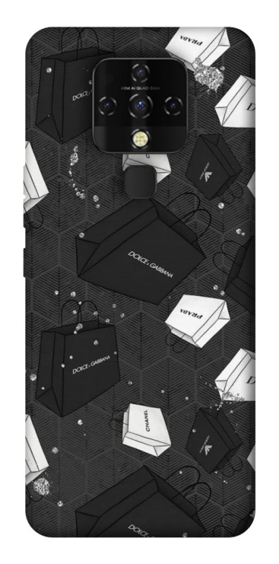 Чехол на TECNO Camon 16 SE Fashion collage ver.3 фото 1 из 1