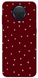Чехол на Nokia G20 / G10 / 6.3 Smal hearts фото 1 из 1