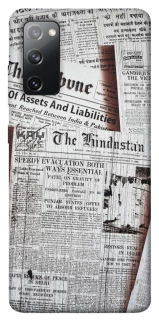 Чехол на Samsung Galaxy S20 FE Газеты фото 1 из 1