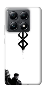 Чохол на Xiaomi 14T Pro berserk white фото 1 з 1