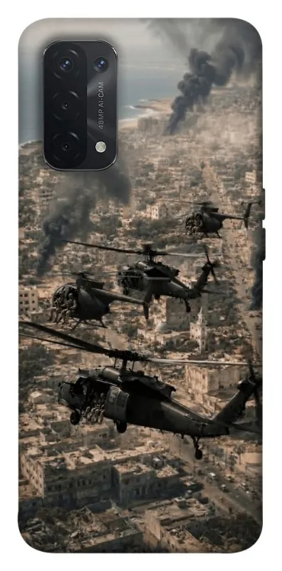Чехол на Oppo A54 5G / A74 5G Black hawk фото 1 из 1