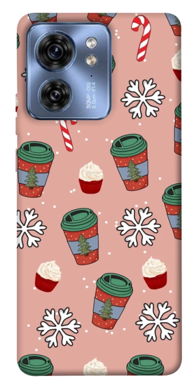 Чохол на Motorola Edge 40 Новорічний v38 фото 1 з 1