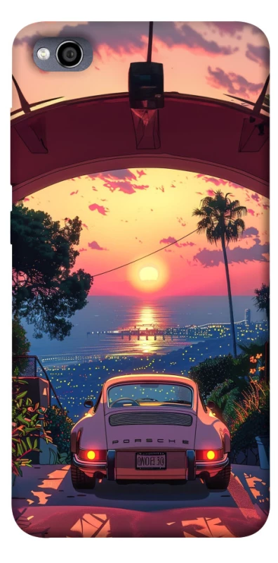 Чохол на Xiaomi Redmi 4a Porsche at sunset фото 1 з 1