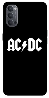Чохол на Oppo Reno 4 AC/DC logo фото 1 з 1