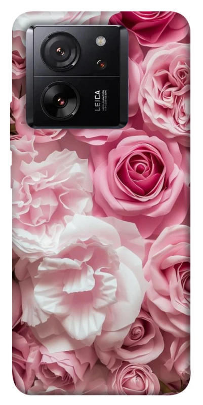 Чехол на Xiaomi 13T Pro Розовые цветы фото 1 из 1
