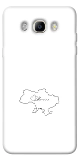 Чохол на Samsung J510F Galaxy J5 (2016) Ukraine map фото 1 з 1