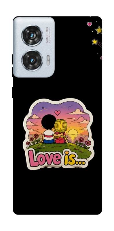 Чохол на Motorola Edge 50 Fusion Love is ver.5 фото 1 з 1