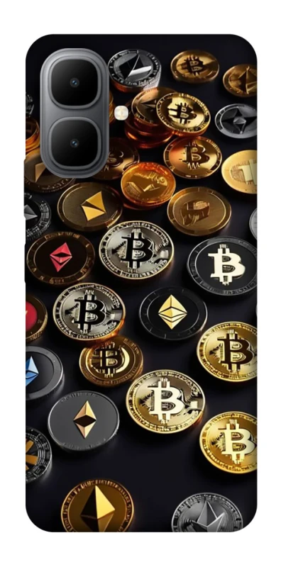 Чохол на Infinix Smart 10 Many coins фото 1 з 1