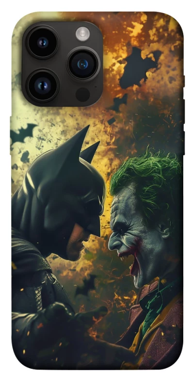 Чохол на Apple iPhone 14 Pro Max (6.7") Batman and the Joker фото 1 з 1