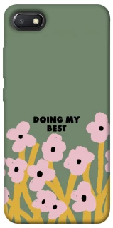 Чехол на Xiaomi Redmi 6A Doing my best фото 1 из 1