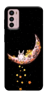 Чохол на Motorola Moto G42 Moon rabbit фото 1 з 1