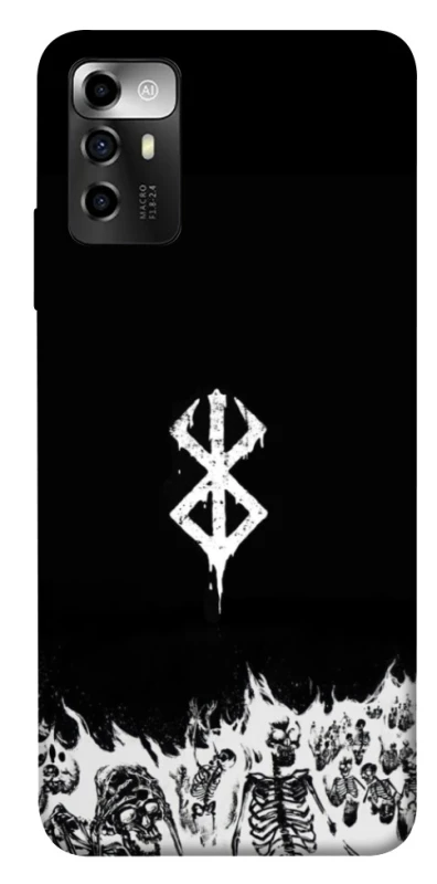 Чохол на ZTE Blade A72 Berserk skeletons фото 1 з 1