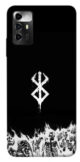 Чохол на ZTE Blade A72 Berserk skeletons фото 1 з 1