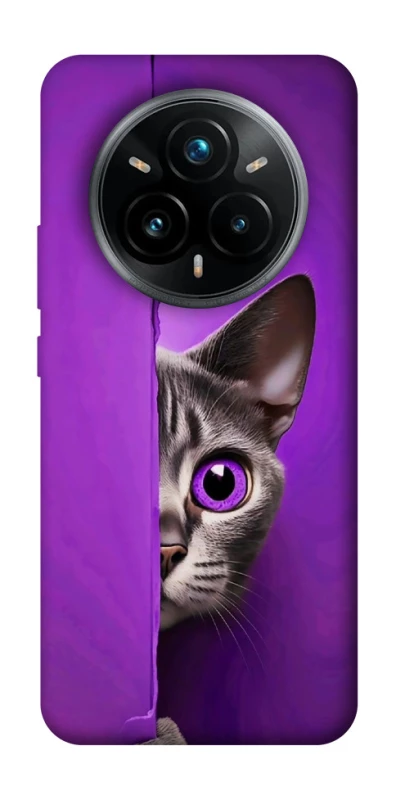 Чохол на Realme 14 Pro Кіт-підглядач фото 1 з 1