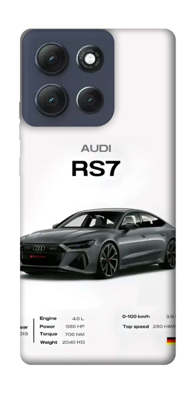 Чохол на Motorola Moto G86 Power Audi RS7 фото 1 з 1