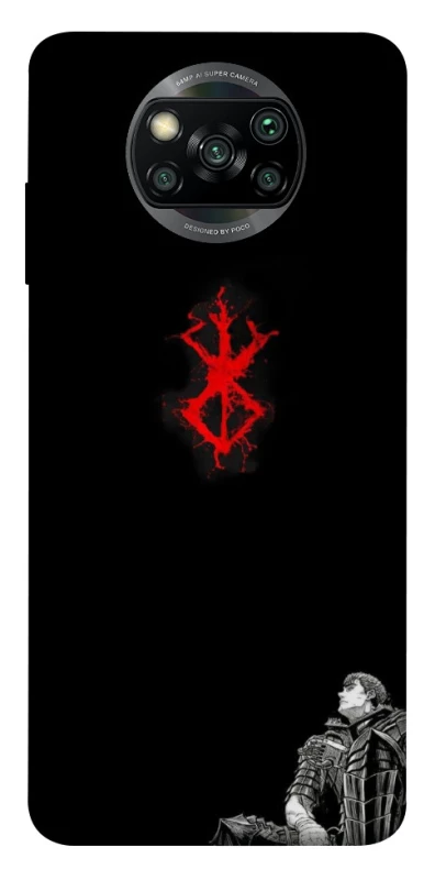 Чохол на Xiaomi Poco X3 NFC / Poco X3 Pro berserk black фото 1 з 1