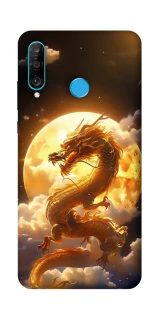 Чехол на Huawei P30 lite Golden Dragon фото 1 из 1