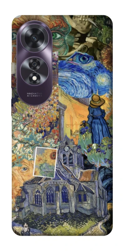 Чехол на Oppo A60 Van Gogh collage фото 1 из 1