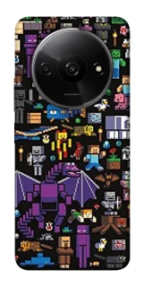 Чохол на Xiaomi Redmi A3 Minecraft v5 фото 1 з 1