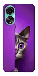 Чохол на Oppo A78 4G Кіт-підглядач фото 1 з 1