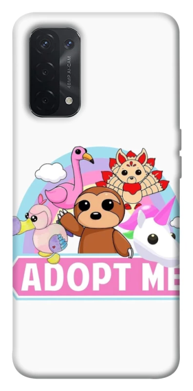 Чохол на Oppo A54 5G / A74 5G Adopt Me Pets Logo фото 1 з 1