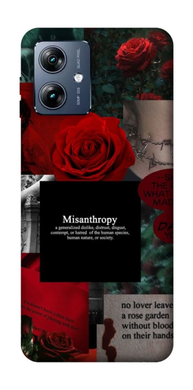 Чехол на Motorola Moto G54 Power Misanthropy фото 1 из 1