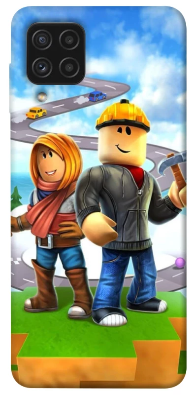 Чехол на Samsung Galaxy A22 4G Roblox Builder Adventure фото 1 из 1