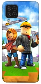 Чехол на Samsung Galaxy A22 4G Roblox Builder Adventure фото 1 из 1