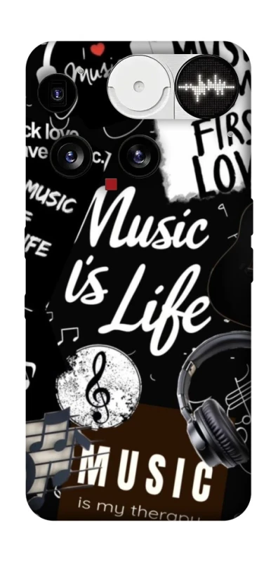 Чохол на Nothing Phone (3) Music is Life фото 1 з 1