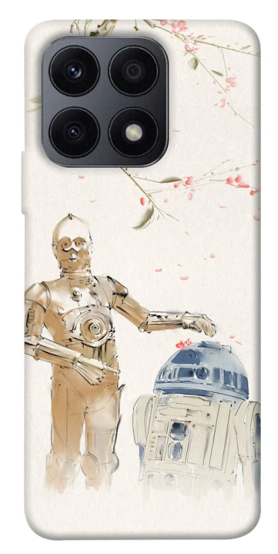 Чохол на Huawei Honor X8a Star Wars robots фото 1 з 1