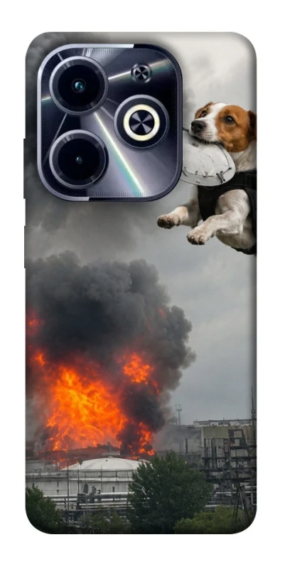Чохол на Infinix Hot 40i Moscow never sleeps ver.9 фото 1 з 1