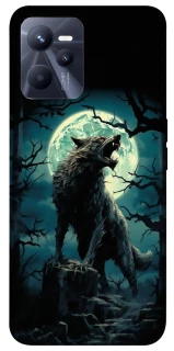 Чехол на Realme C35 Волк под луной фото 1 из 1