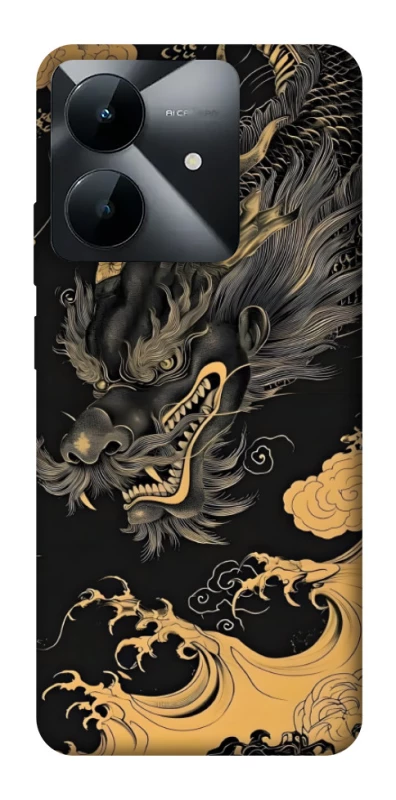 Чохол на Realme Note 60x gold dragon фото 1 з 1