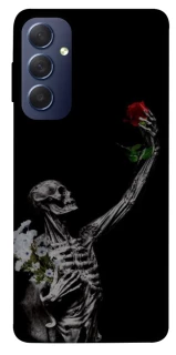 Чехол на Samsung Galaxy M54 5G Skeleton vs Rose фото 1 из 1