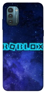 Чохол на Nokia G21 Roblox Space Logo Blue фото 1 з 1