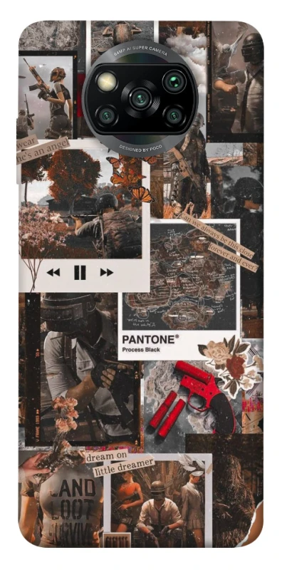 Чохол на Xiaomi Poco X3 NFC / Poco X3 Pro PUBG Collage фото 1 з 1