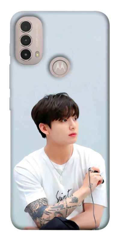 Чехол на Motorola Moto E40 Jungkook - BTS фото 1 из 1