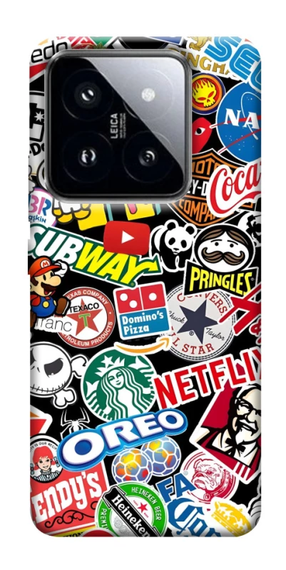 Чохол на Xiaomi 14 Pro brands фото 1 з 1