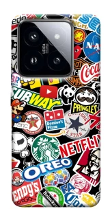 Чохол на Xiaomi 14 Pro brands фото 1 з 1