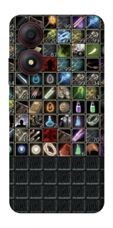 Чохол на ZTE Blade A34 4G Inventory menu ver.2 фото 1 з 1