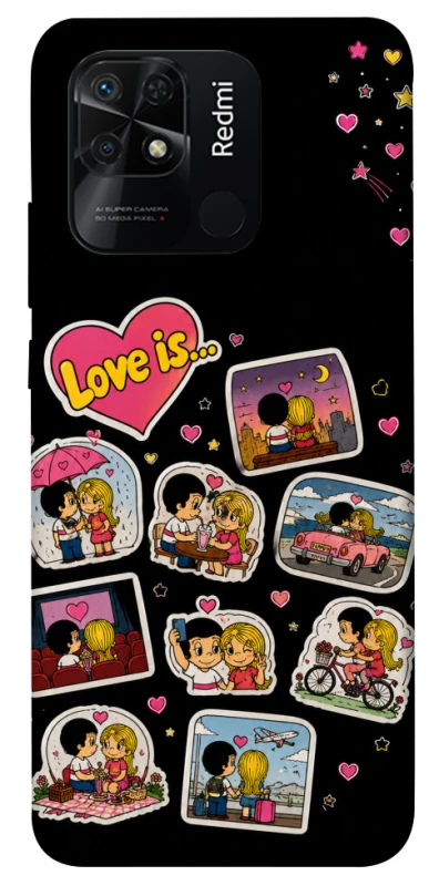 Чохол на Xiaomi Redmi 10C Love is ver.3 фото 1 з 1