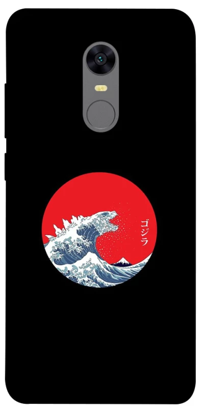 Чохол на Xiaomi Redmi 5 Plus / Redmi Note 5 (Single Camera) Хвилі Японії фото 1 з 1