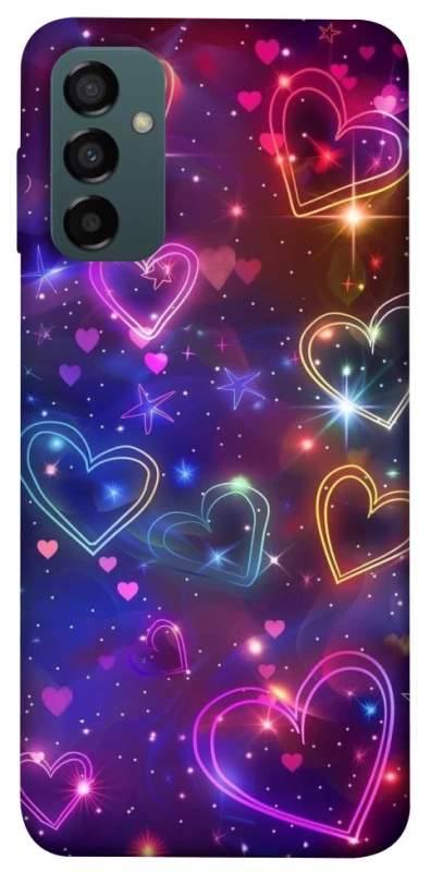 Чохол на Samsung Galaxy M14 5G Drawn hearts фото 1 з 1