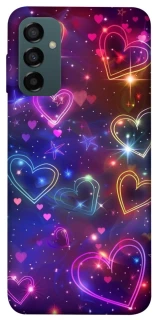 Чохол на Samsung Galaxy M34 5G Drawn hearts фото 1 з 1