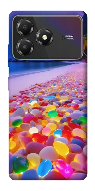 Чохол на ZTE Blade A36 Каміння світиться на березі фото 1 з 1