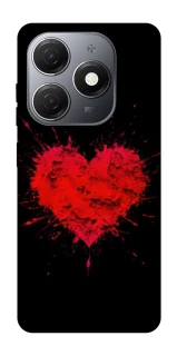 Чохол на TECNO Spark 20 Splash heart фото 1 з 1