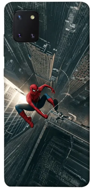 Чехол на Samsung Galaxy Note 10 Lite (A81) Spider Man ver.4 фото 1 из 1