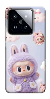 Чохол на Xiaomi 14 Pro Labubu & clouds фото 1 з 1